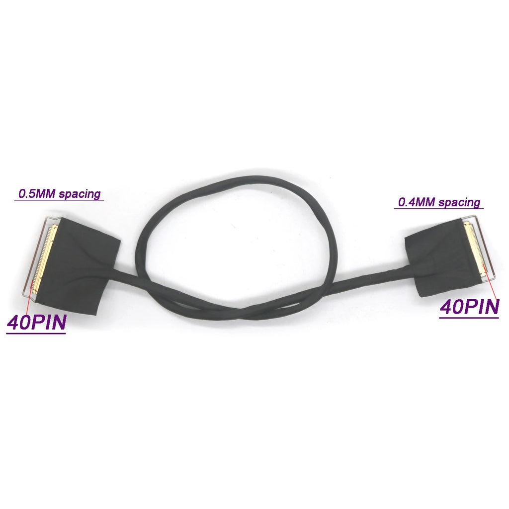 40P-40P 40pin To 30pin Coaxial EDP Screen Cable 2k 4K Portable LCD Wire 4lane 2lane For Type-c USB DP To EDP Drive Board Line
