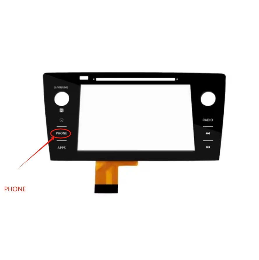 REPLACEMENT TOUCH-SCREEN Digitizer 2018 2019 for Subaru Legacy Outback PHONE 86431 AL66A 86431-AL66A 86431AL66A