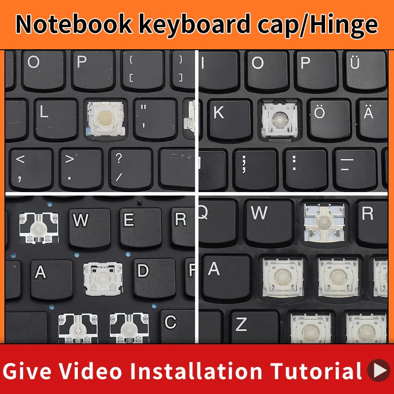 Replacement Keycap Key Cap Hinge for Lenovo Thinkpad E480 E4
