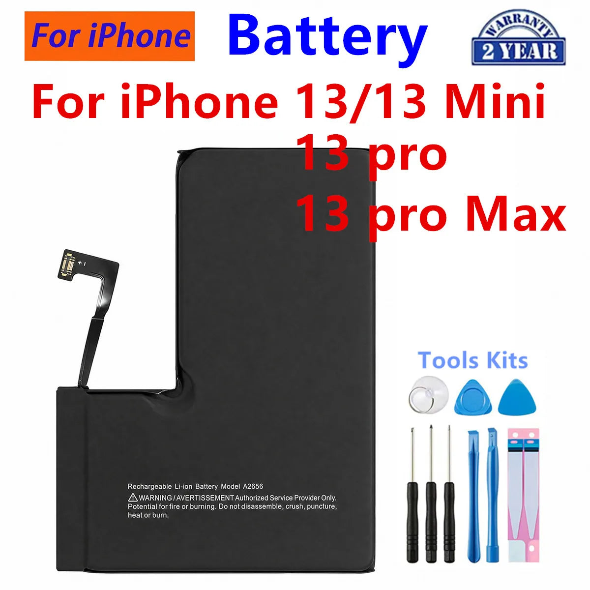 Brand New A2656 A2655 A2653 A2660 Replacement Battery For iP