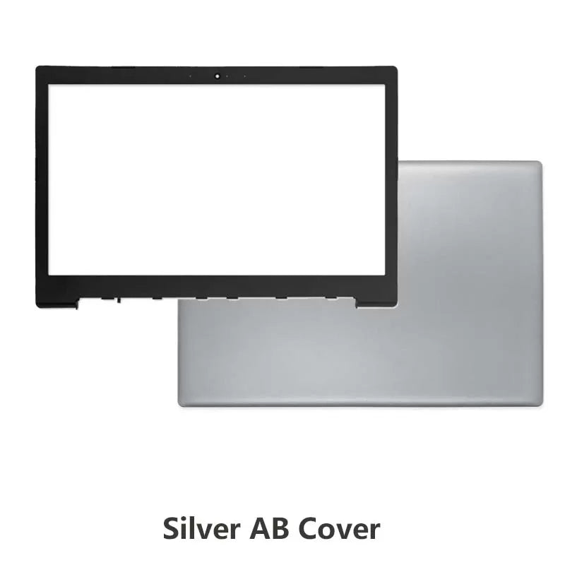 NEW For Ideapad 330-15ICH Laptop LCD Back Cover Front Bezel Palmrest Keyboard Bottom Case Hinges Cover Housing Black 15.6