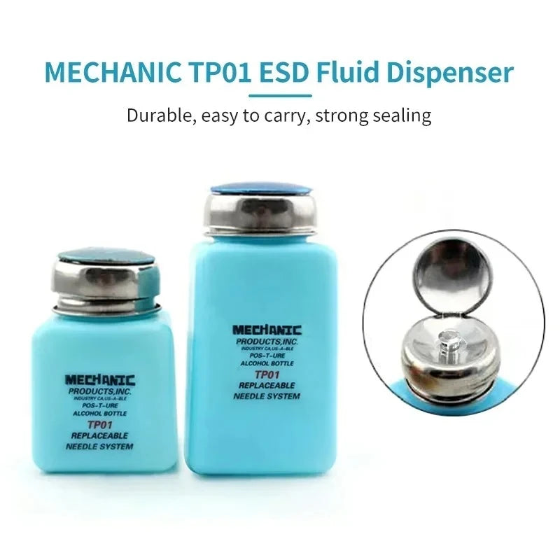 Mechanic Sprayproof Alcohol Bottle TP01 TZ01 Corrosion Prote