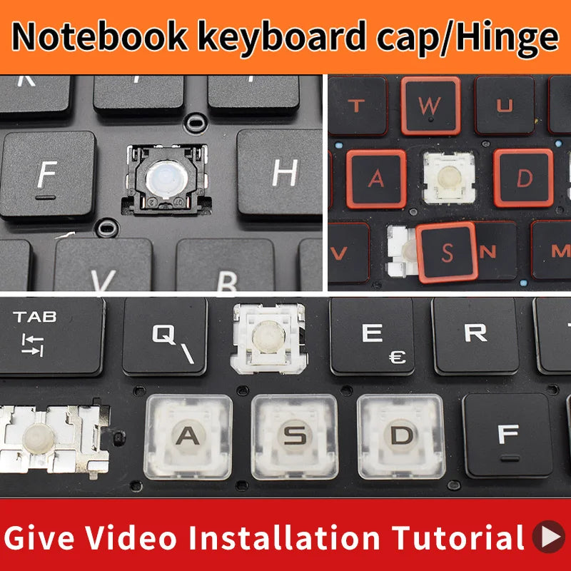 Replacement Keycap Key Cap CUP Scissor Clip Hinge For ASUS T