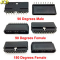 JCD 1 Pieces Replacement 9 Pin 90 180 Degrees Game Controlle