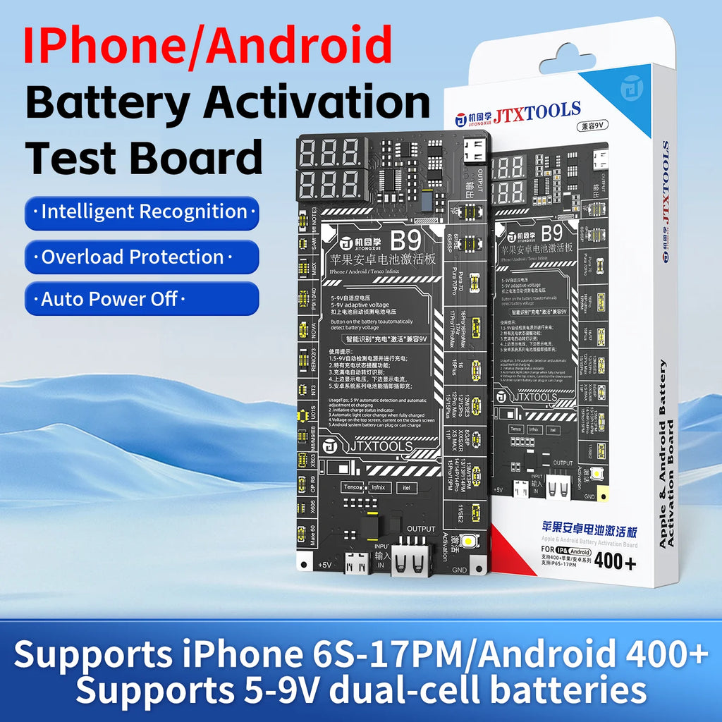 JTX B9 Battery Activation Board Tools for IPhone 6S - 17 Pro