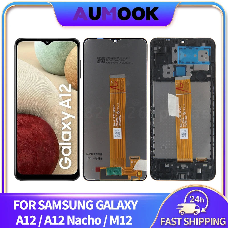 6.5 LCD Display For Samsung Galaxy A12 A125 A12 Nacho A127 M