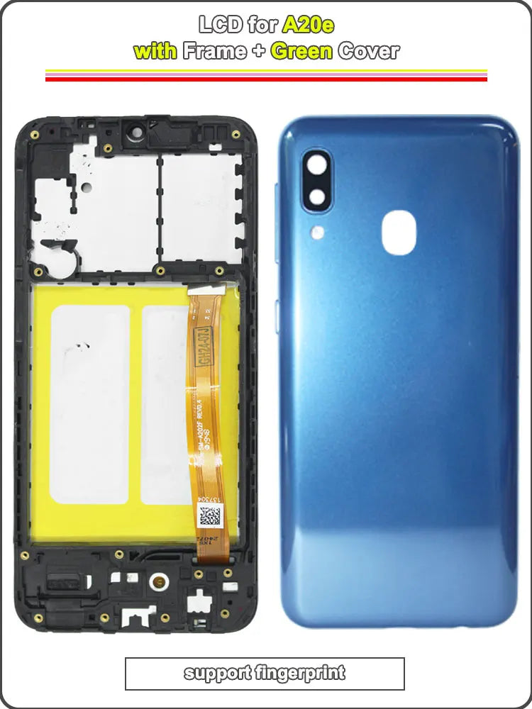 New LCD for Samsung Galaxy A20e LCD Display Touch Screen Digitizer Replacement for Samsung A20e A202 Phone LCD Screen