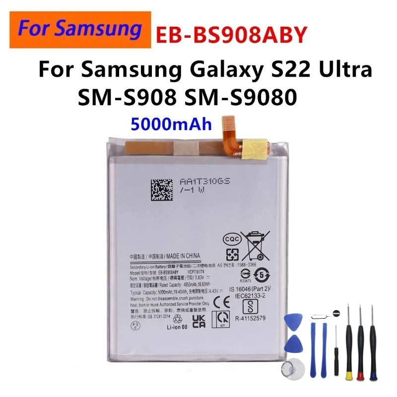 New EB-BS908ABY 5000mAh Mobile Phone Battery For Samsung Gal