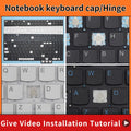 Replacement Keycap Key Cap &Scissor Clip&Hinge For LENOVO Id