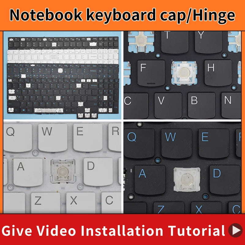 Replacement Keycap Key Cap &Scissor Clip&Hinge For LENOVO Id