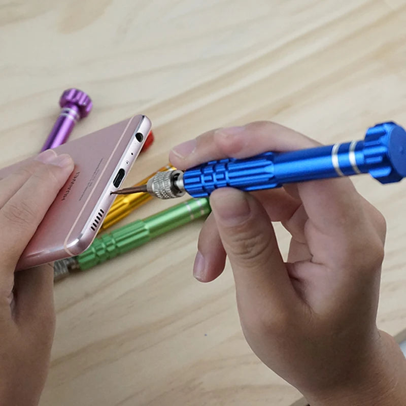 2025 5 in 1 Screwdriver Repair Kit Screwdriver for Phone Ope