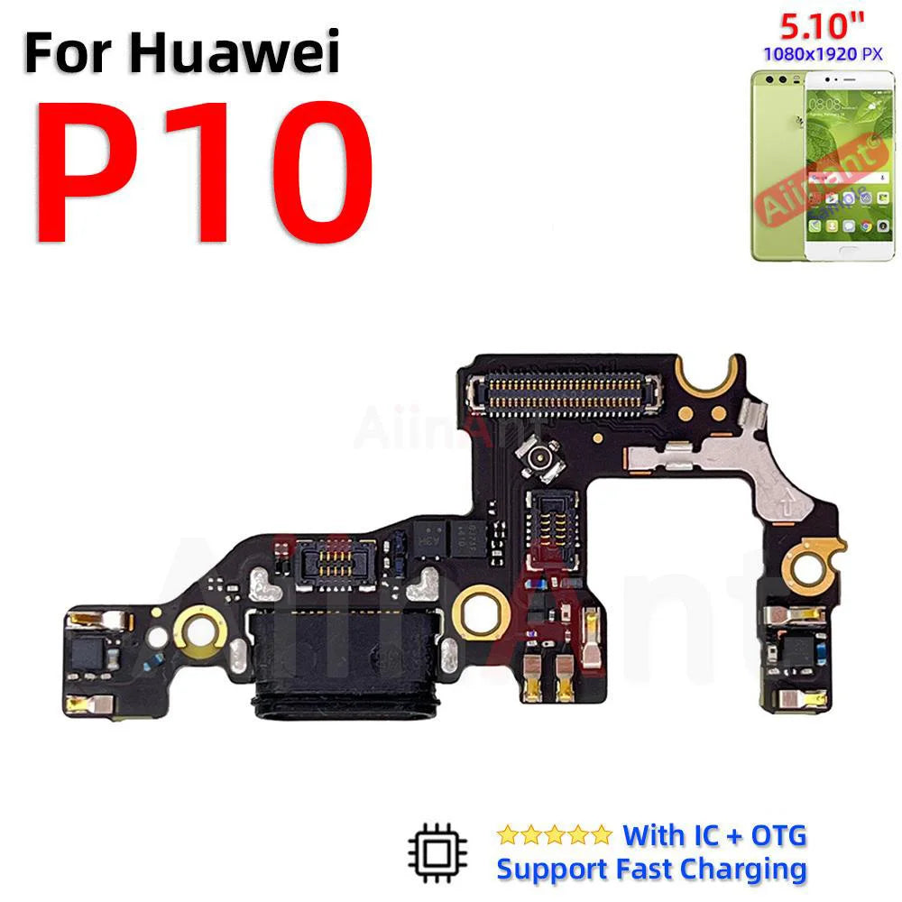 Aiinant Dock USB Charger Connector Mic Charging Port Board F