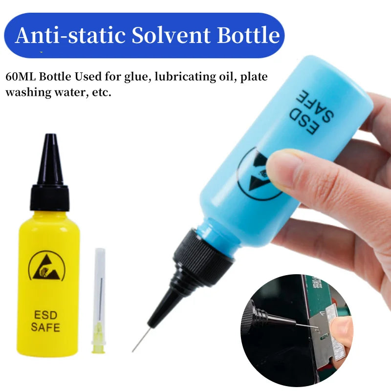 60ML ESD Alcohol bottle Dispensing Rosin Washing Plate Water