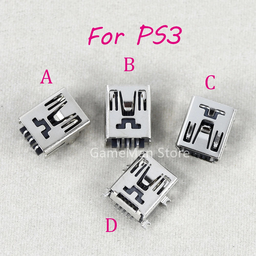 10pcs For Playstation PS3 Wireless Controller Mini USB Charg