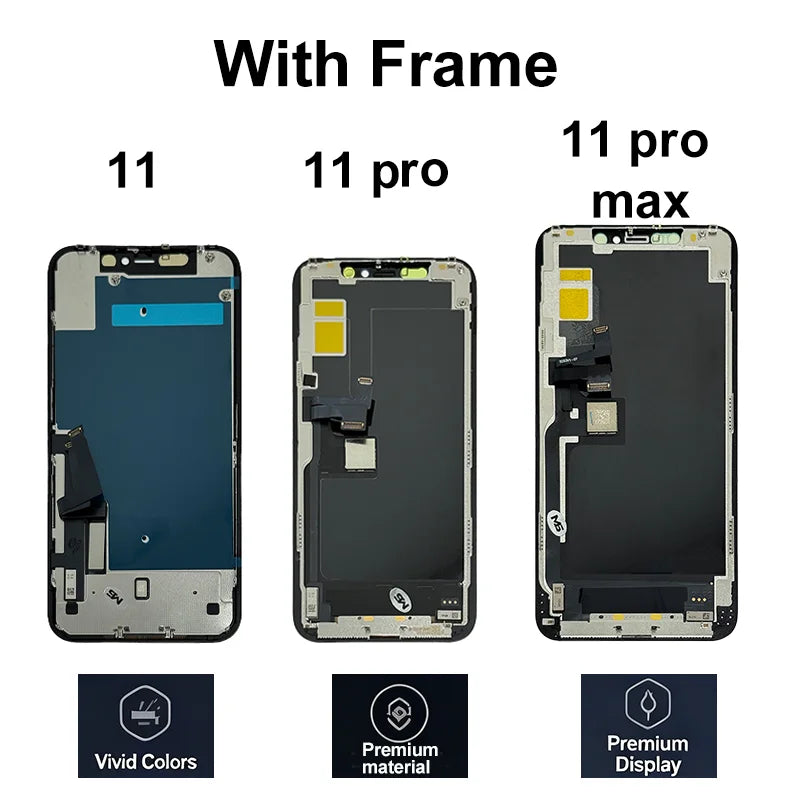 AAA OLED For iPhone 11 LCD OEM 11 Pro Display Touch Screen D