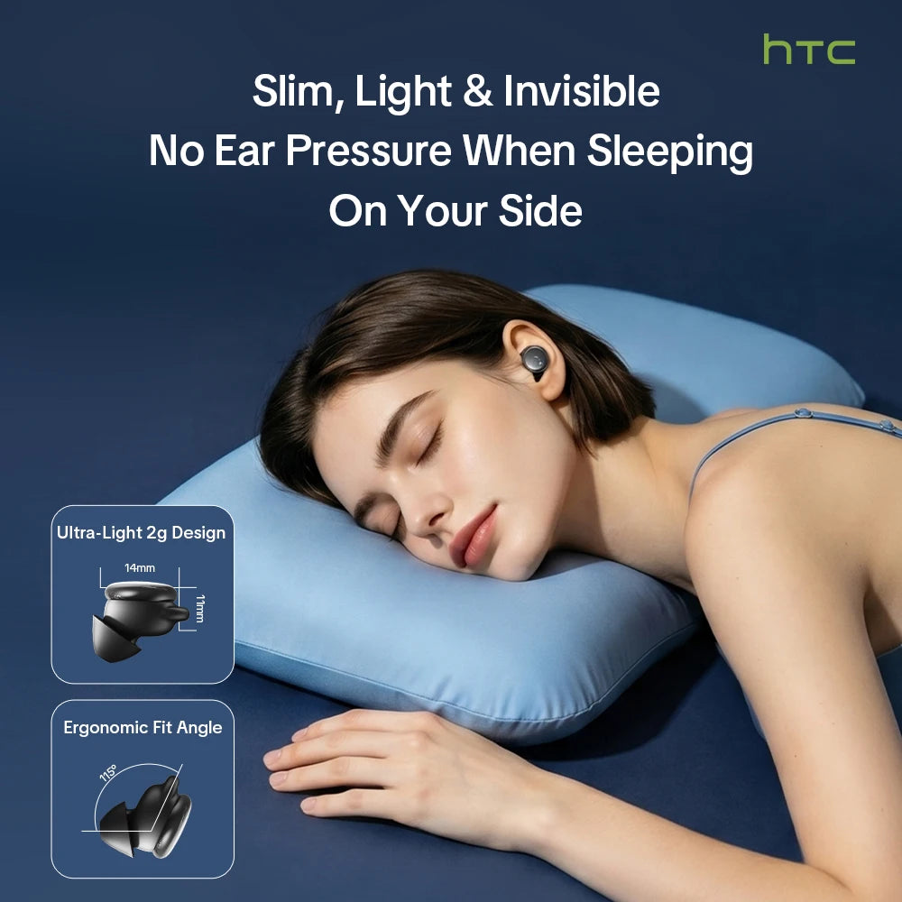 HTC NE92 TWS Wireless Earbuds 10mm Dynamic Drivers Smart Tou