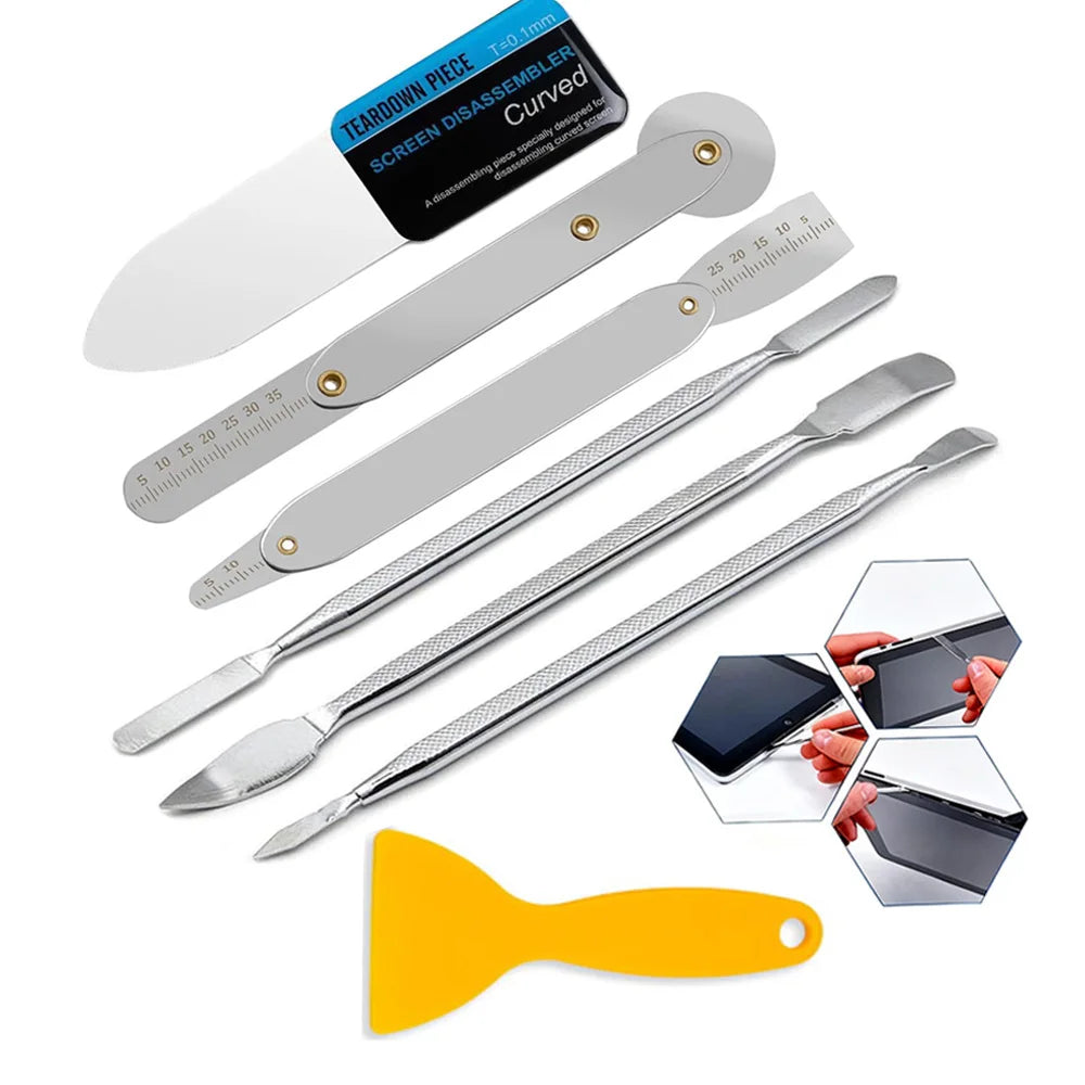 Mobile Phone Repair Kit Metal Spudger Pry Tool for Electroni