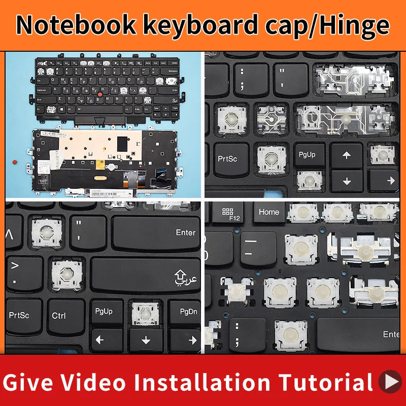 Replacement Keycap Key Cap Hinge for Lenovo Thinkpad X1 Carb