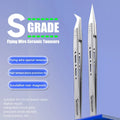 Mechanic S-grade Ceramic Tweezers Non-magnetic Precision Ins