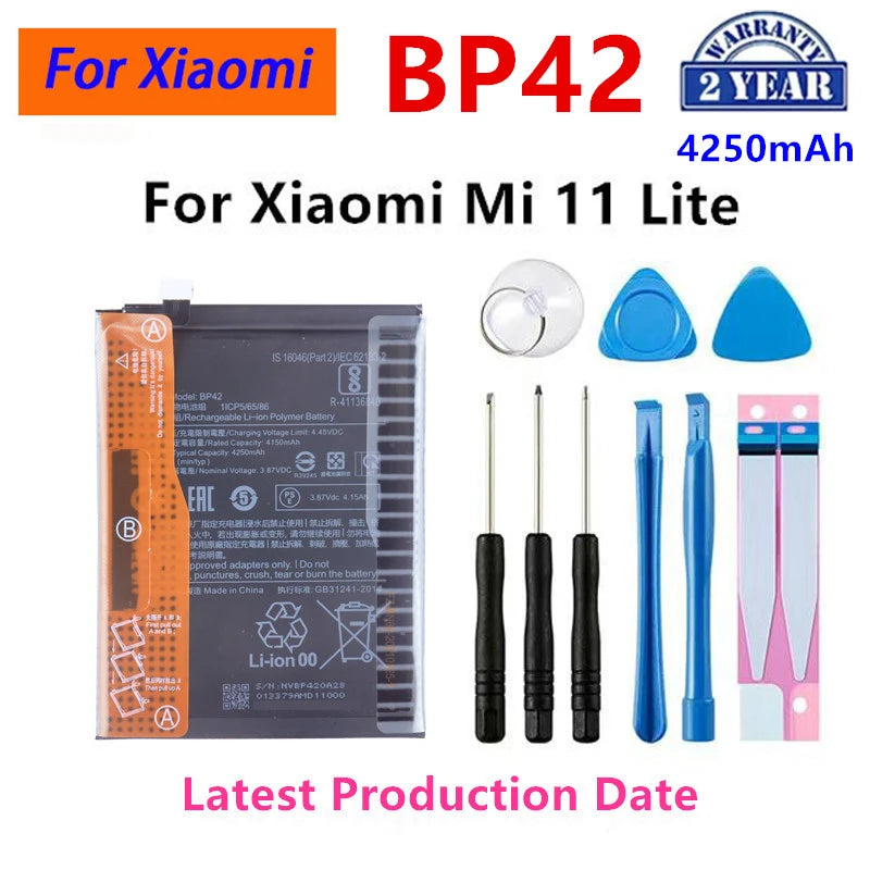 100% Orginal BP42 4250mAh Battery For Xiaomi Mi 11 Lite High