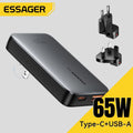 Essager Ultra Thin 65W GaN Travel Charger Quick Charge 4.0 P