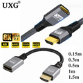 8K HDMI Extension Cable Male To Female 1.5M/2M/3M HDMI 4K 3D