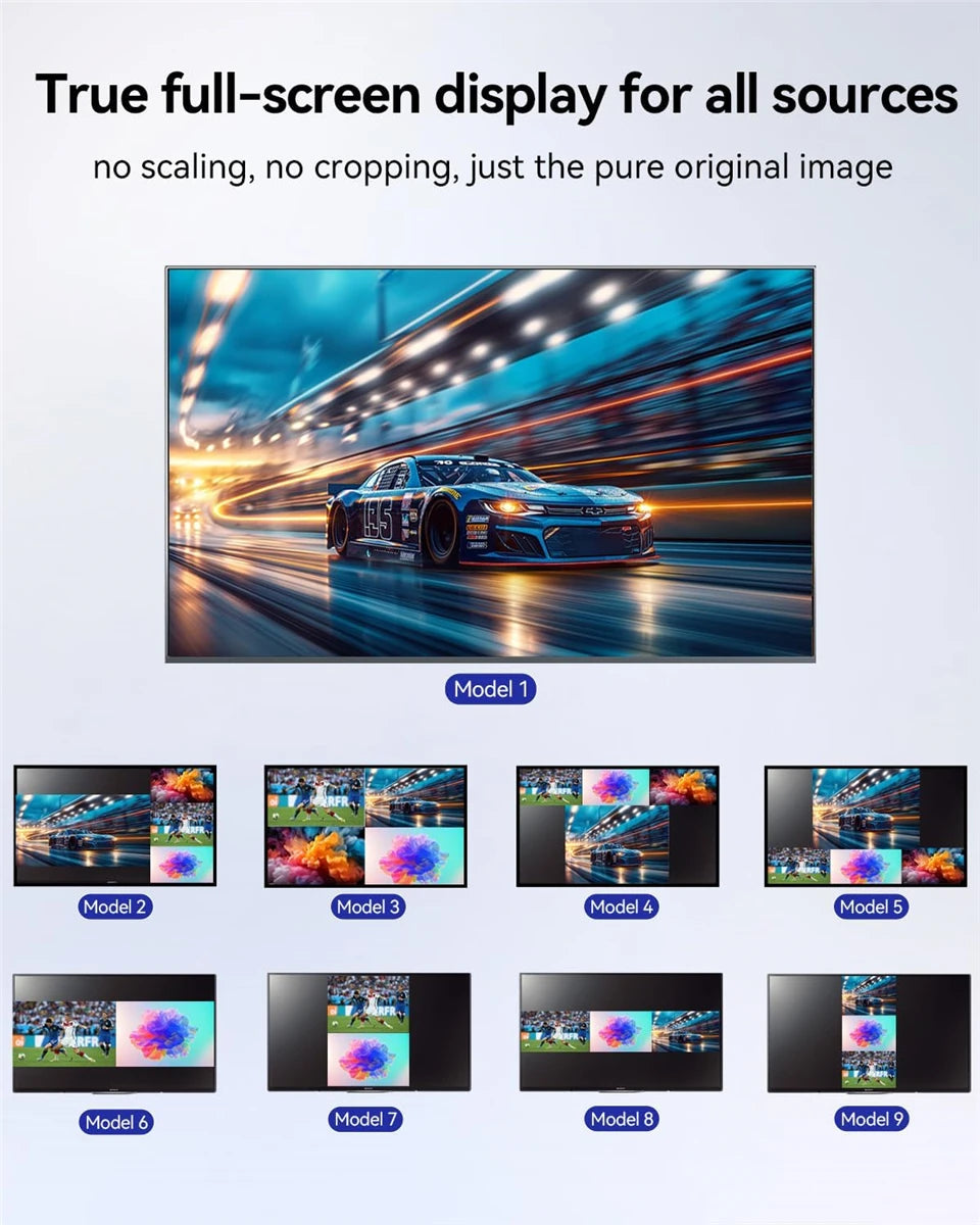 4K HDMI Quad Screen Multiviewer 4x1 1080P 4 in 1 out HDMI Mu