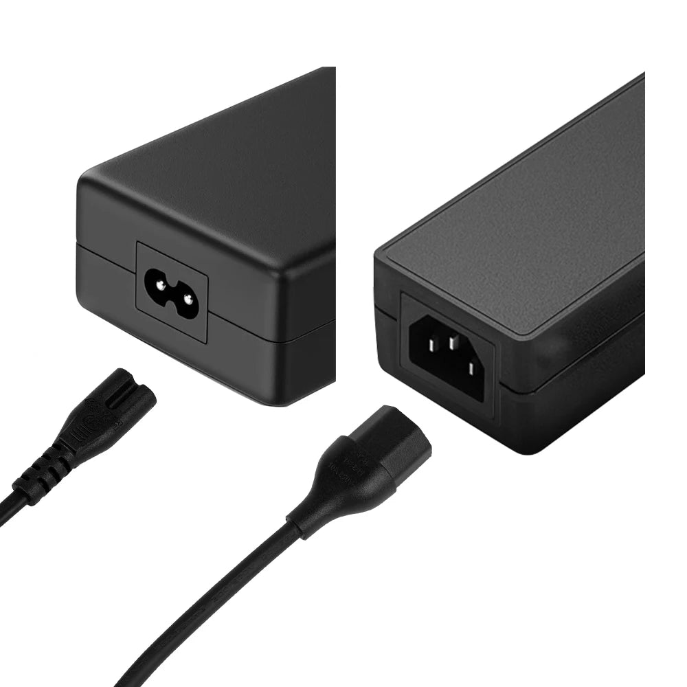 3 Pin/Figure 8 AC 110V-220V Pure Copper Power Cord EU US Eur