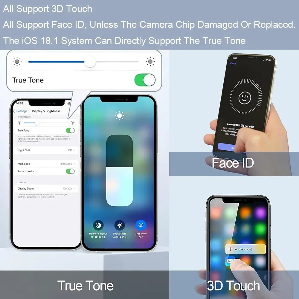 PINZHENG High Quality Screen AMOLED INCELL LCD OLED OEM For 
