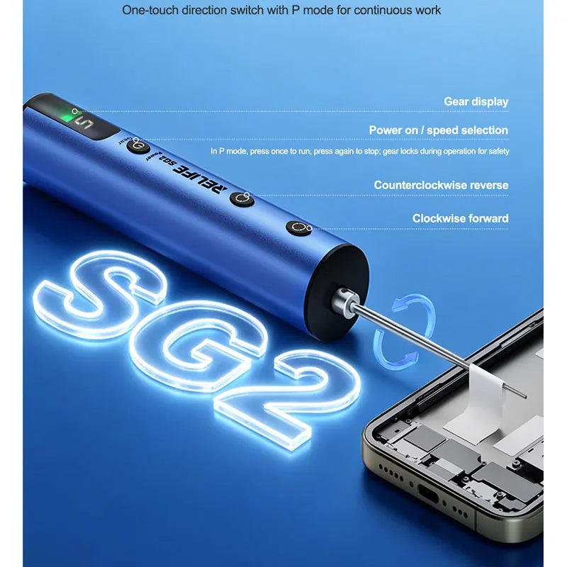 RELIFE SG2 Gear Glue Remover One-touch Start Five-speed Forw