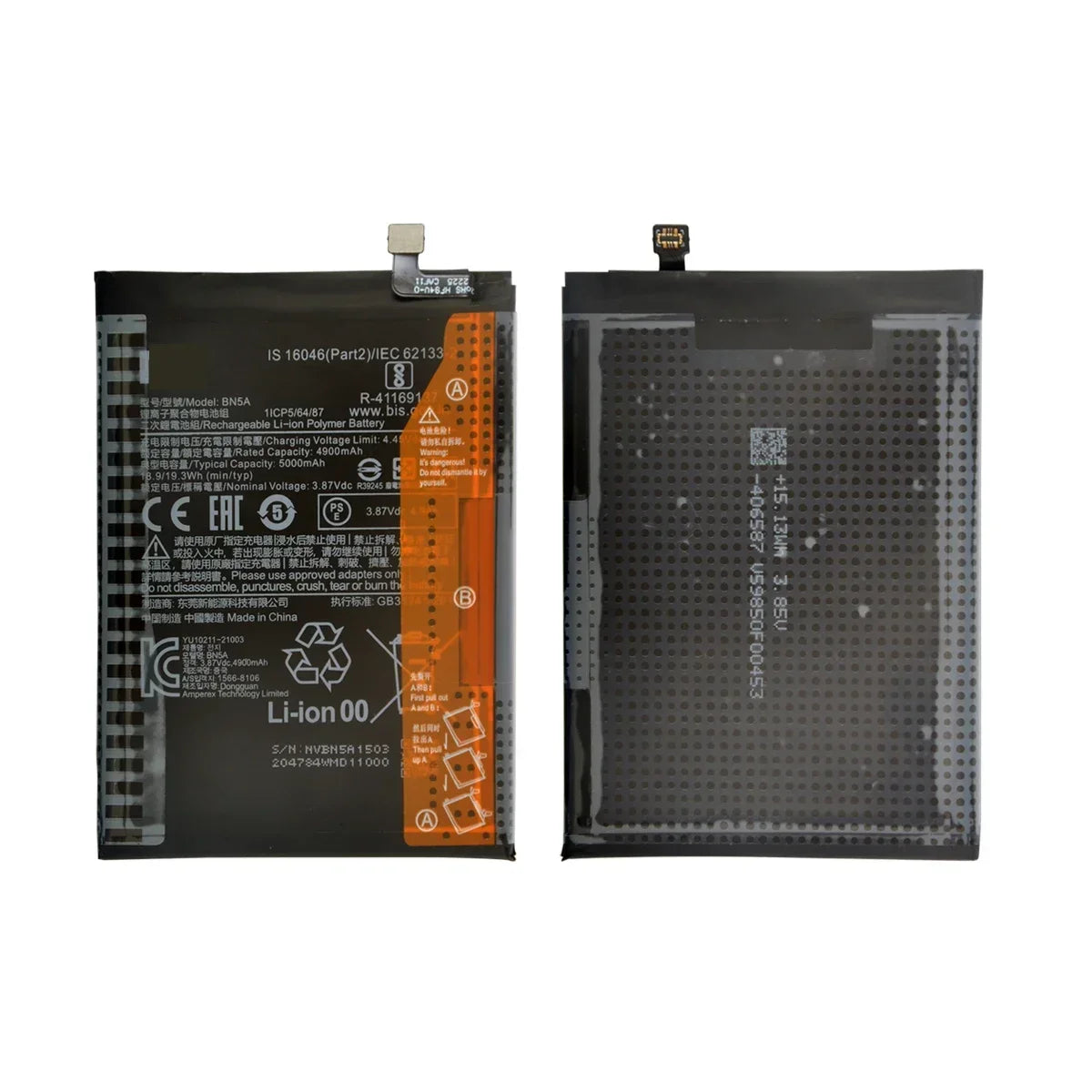 Brand New BN5A 5000mAh Battery For Xiaomi POCO mi3 pro mi 3 