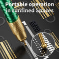 LANRUI M24 Tin Drag Needle Set Red Copper FPC Connector Reba