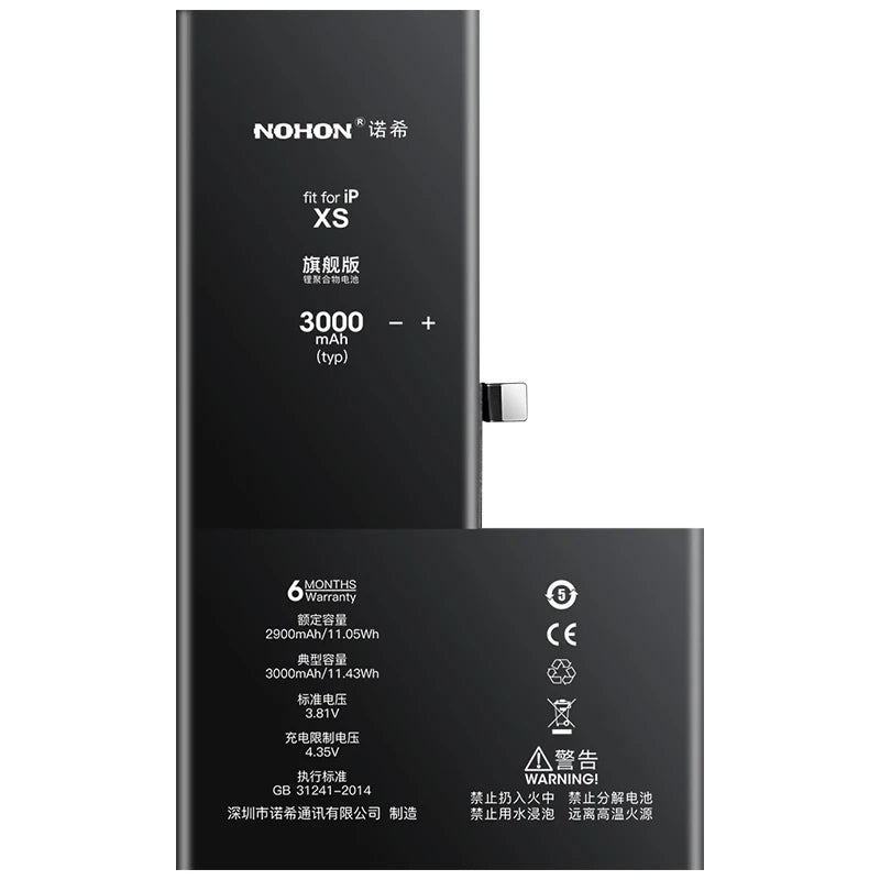 2025 NOHON Phone Battery for iPhone Battery 5 6 7 8 X 11 12 