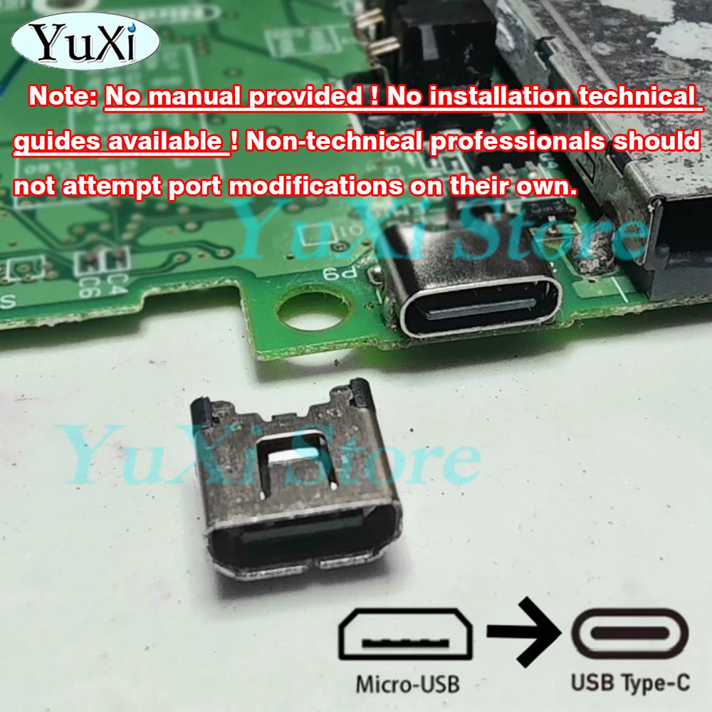 1Pc Type-C Charging Port For NDSi XL LL New 2DS LL Gamepad C