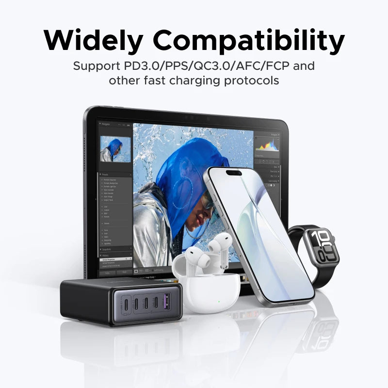 UGREEN 65W 100W GaN Charger PPS QC4.0 PD3.0 For iPhone18 17 