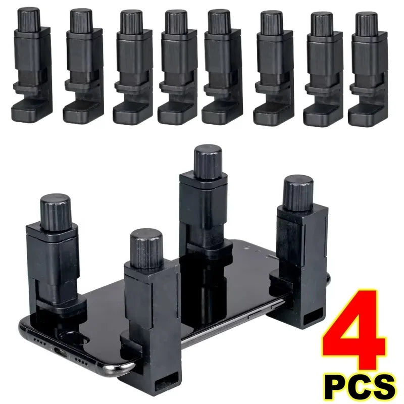 4-16Pcs Universal Fixture Clamp Holder Adjustable Mobile Pho