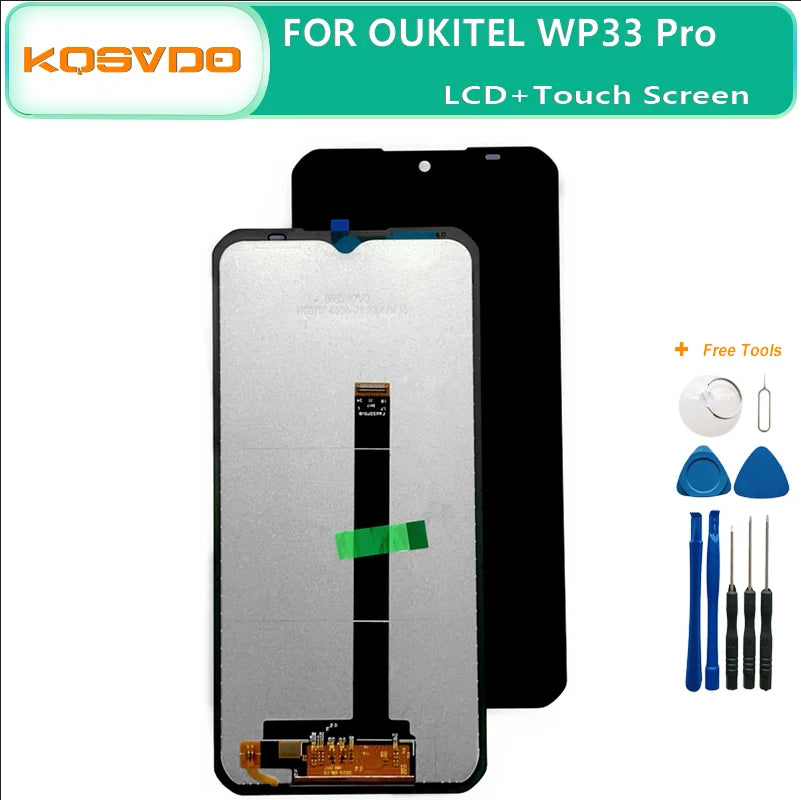 New Original OUKITEL WP33 Pro LCD Display+Touch Screen Digit