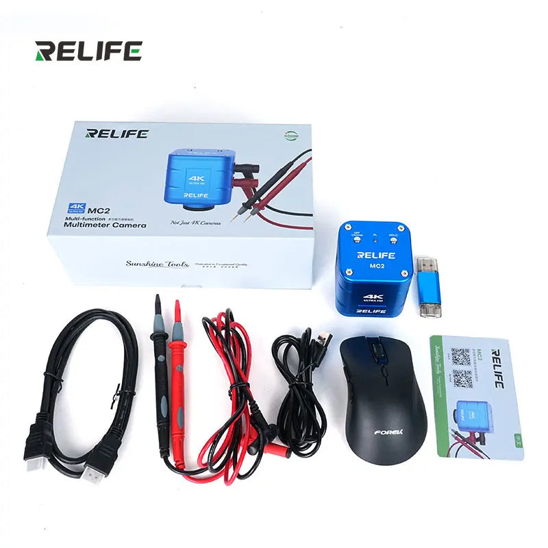 RELIFE MC2 Multi-function Multimeter Camera Dual-screen Sync