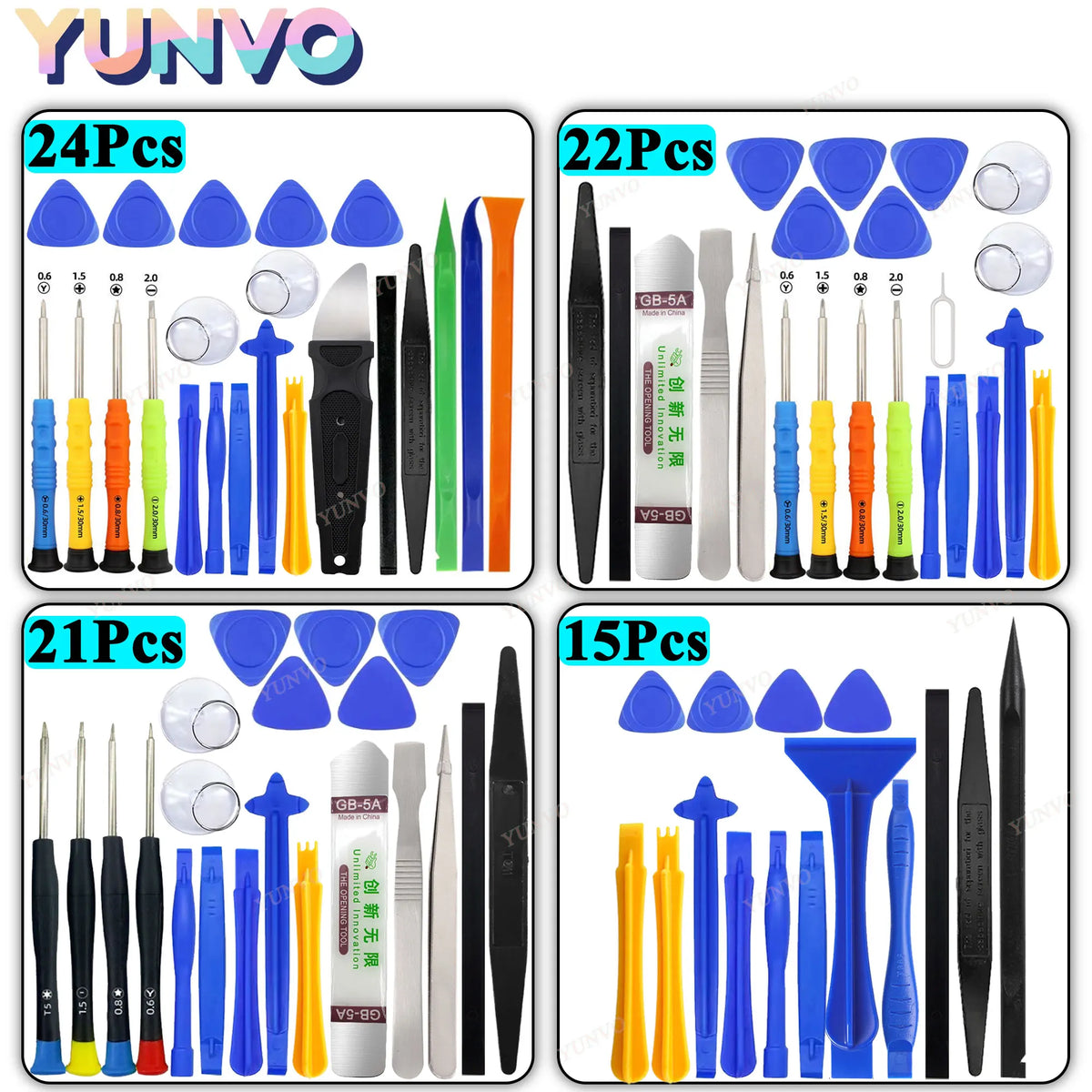 Mobile Phone Disassembly Repair Tools for Apple Android Set 