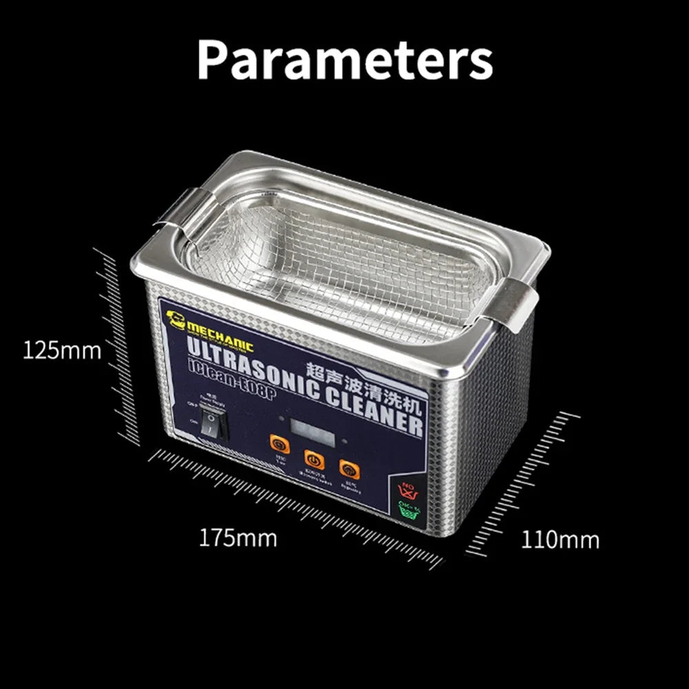 MECHANIC IClean E08P Ultrasonic Cleaner for Mobile Phone Rep