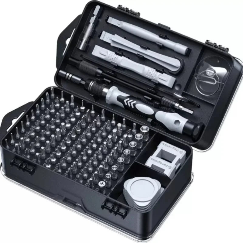 115Pcs Precision Screwdriver Set Mini Repair Tool Kit Torx Triwing Bits for Computer Macbook Men Gift