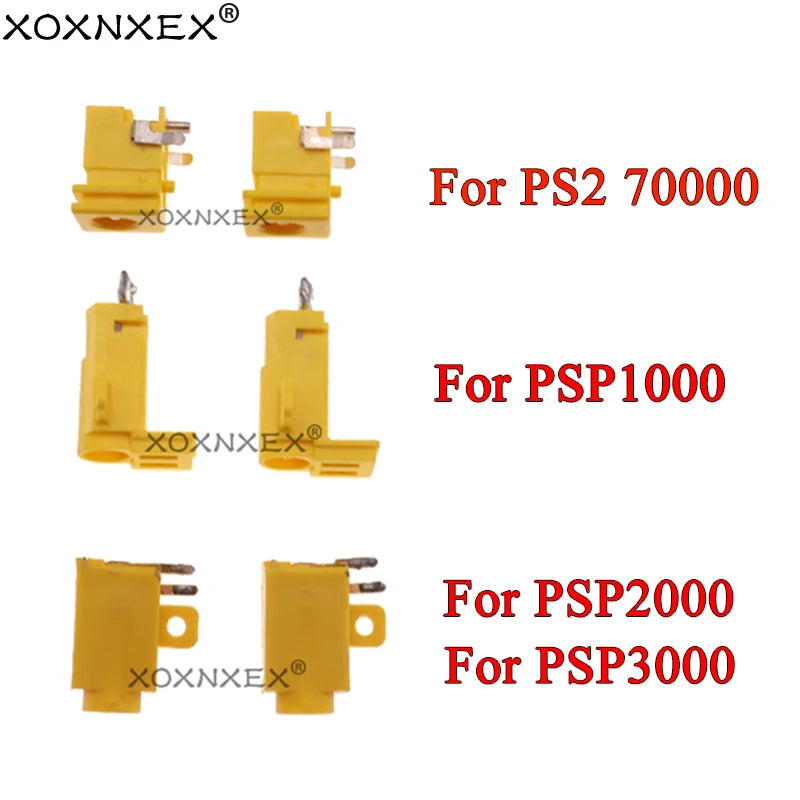 For PSP1000 2000 3000 PS2 Replacement Power Charger Port Soc