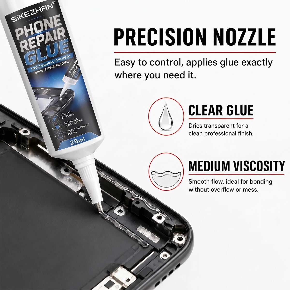 Phone Screen Repair Glue Adhesive Remover Kit LCD Display Fr
