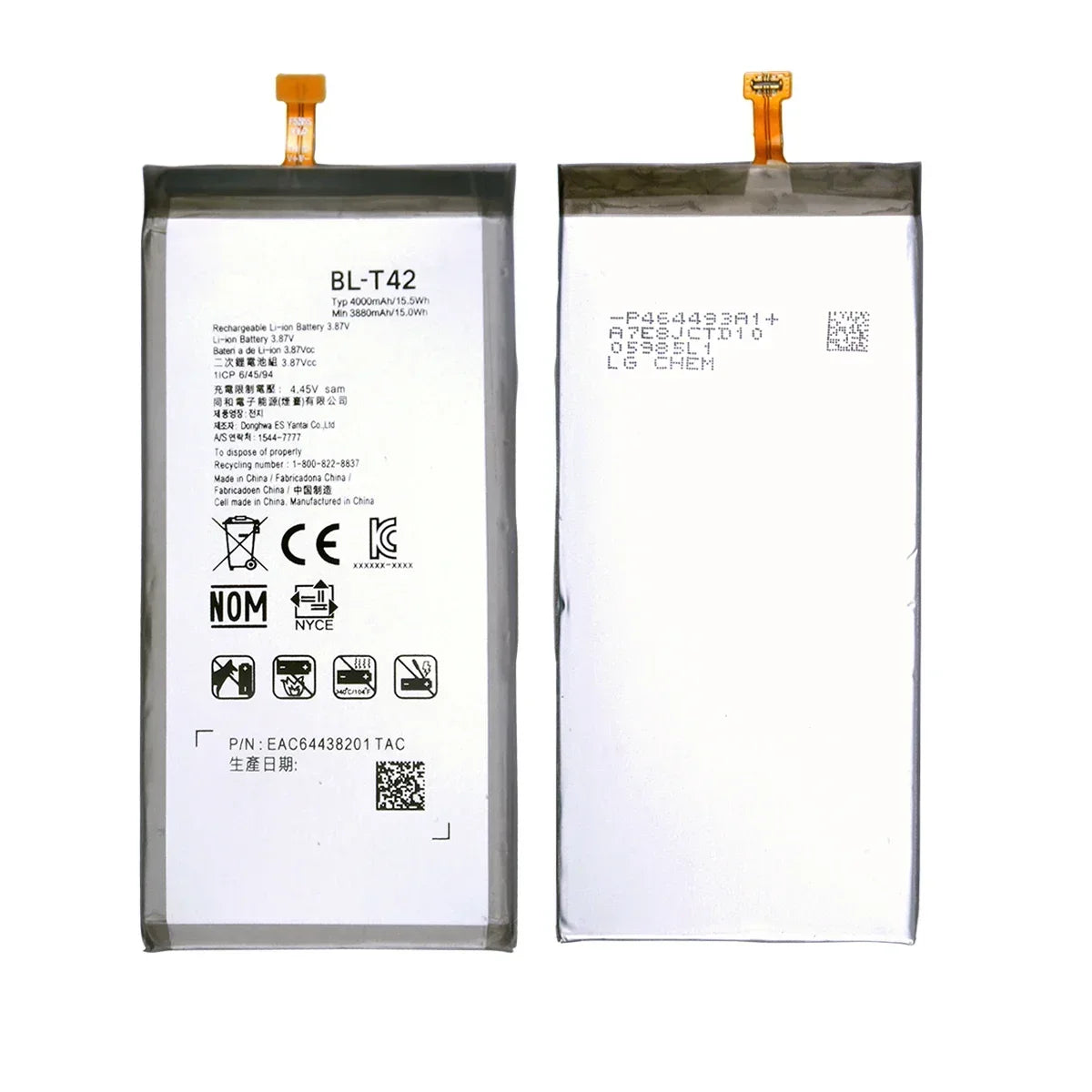 Original BL-T42 4000mAh Replacement Battery For LG V50 V 50 