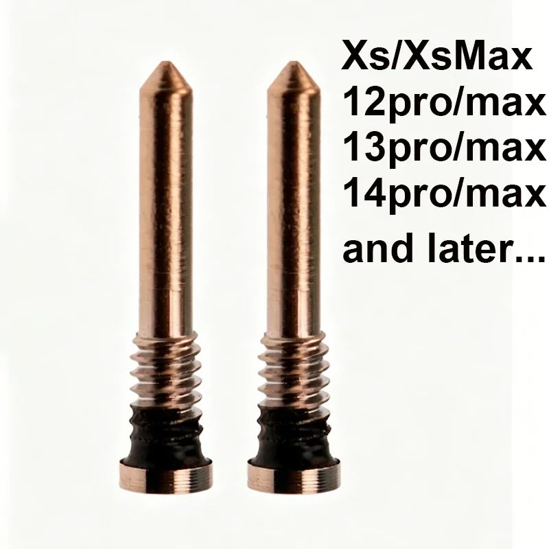 4Pcs Pentalobe Bottom Charging Port Screws Replacement for Apple iPhone 15 14 13 12 11 Pro Max Mini X XS XR 8 7 6S 6 5S
