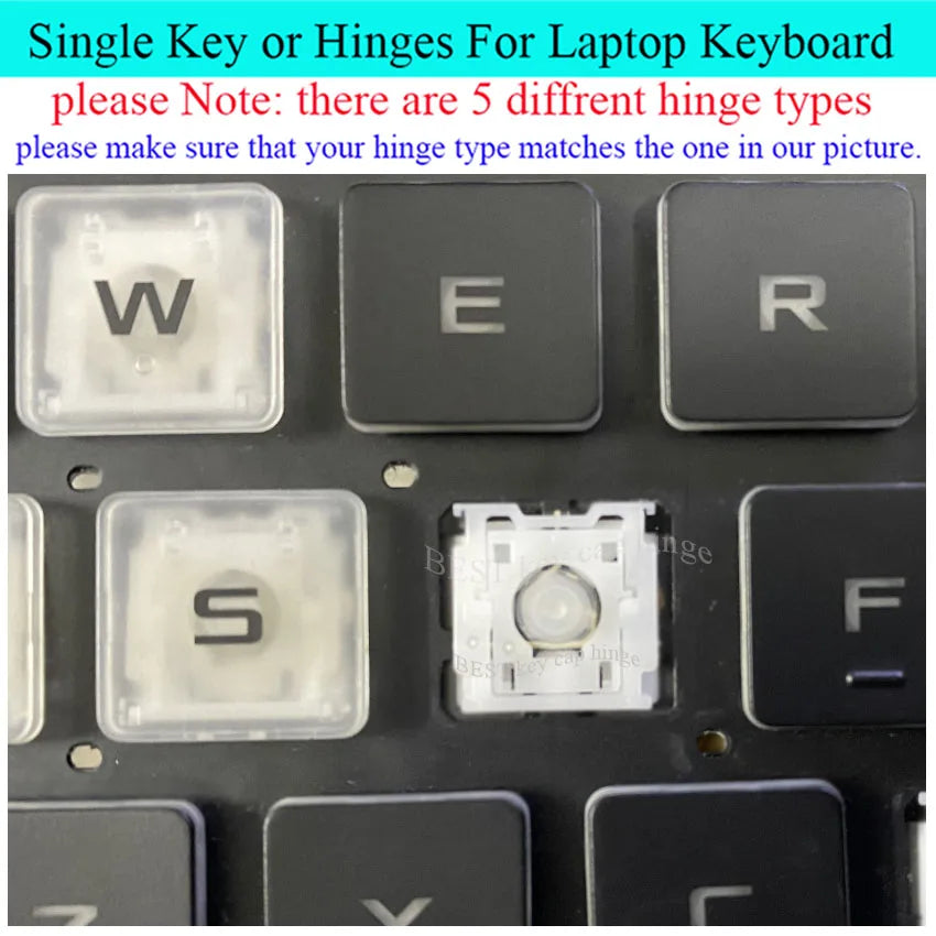 Single Keyboard Key hinge Rubber For Asus TUF Gaming A15 F15