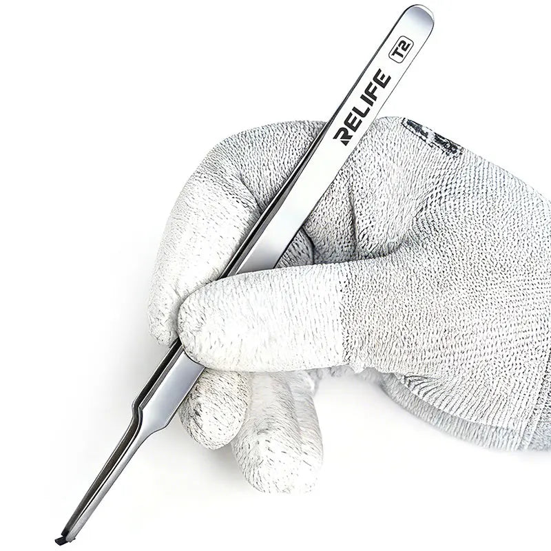 RELIFE T2 Flat and Round Tip Tweezers Extended Version for G