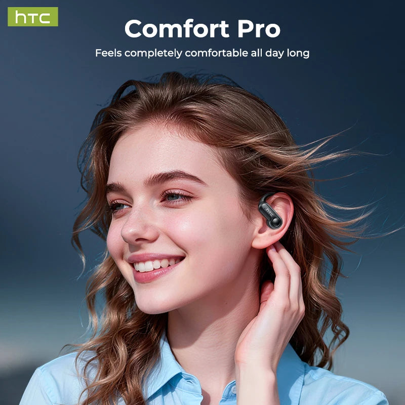 HTC NE80 TWS Wireless Bluetooth Earbuds HiFi Stereo Earphone