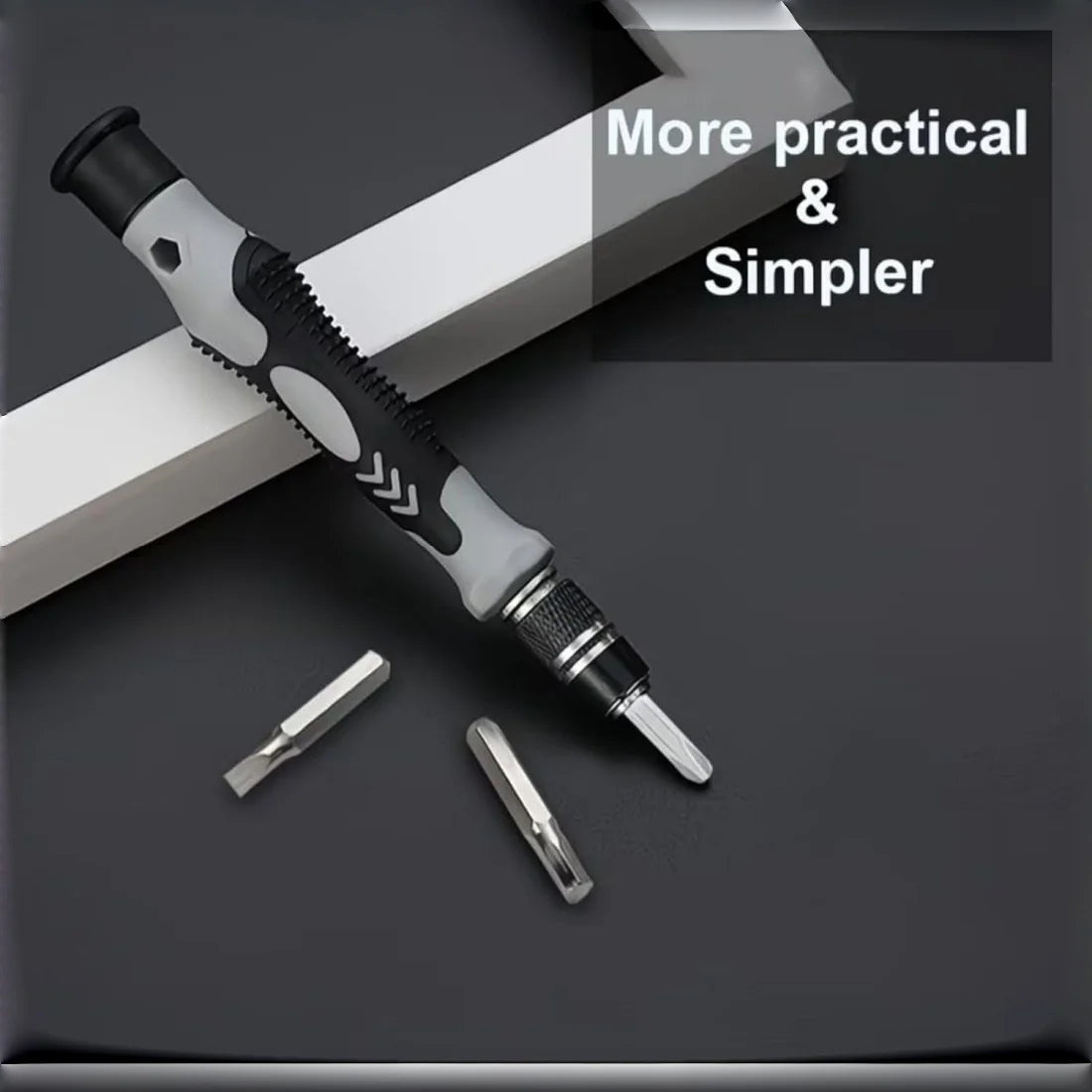 TINSOL 115in1 Precision Screwdriver Set CRV Steel Bits W/ To