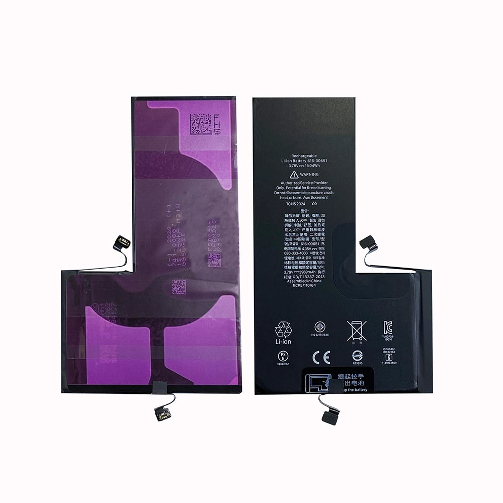 2pcs/lot Vormir Battery For iPhone 15Pro 14 13 12mini 11 X X